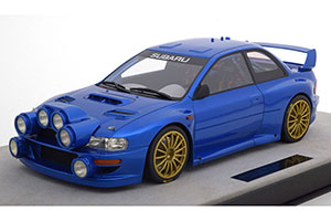 SUBARU IMPREZA S4 WRC PLAIN BODY VERSION 1998 BLUEMETALLIC LIMITED EDITION 100 PCS.