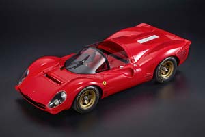 FERRARI 330P4 SPIDER STREET VERSION 1967, RED