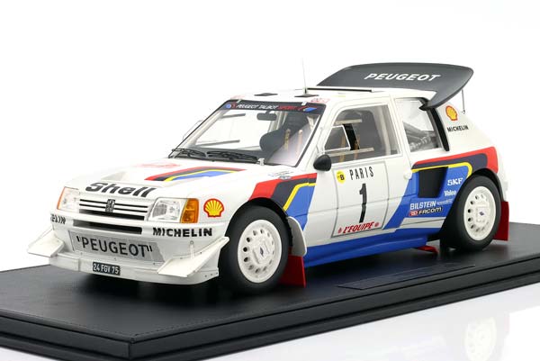 PEUGEOT 205 TURBO 16 E2 #1 2ND RALLYE MONTE CARLO 1986 SALONEN, HARJANNE / ПЕЖО 205 ТУРБО 16 E2 2 МЕСТО РАЛЛИ МОНТЕ-КАРЛО САЛОНЕН ХАРДЖАННЕ