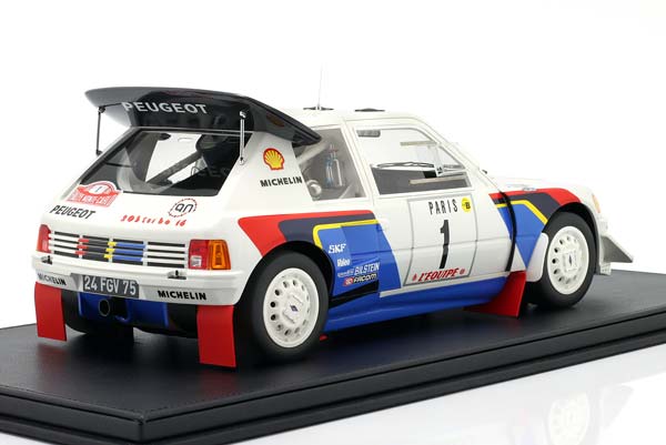 PEUGEOT 205 TURBO 16 E2 #1 2ND RALLYE MONTE CARLO 1986 SALONEN, HARJANNE / ПЕЖО 205 ТУРБО 16 E2 2 МЕСТО РАЛЛИ МОНТЕ-КАРЛО САЛОНЕН ХАРДЖАННЕ — фото 2