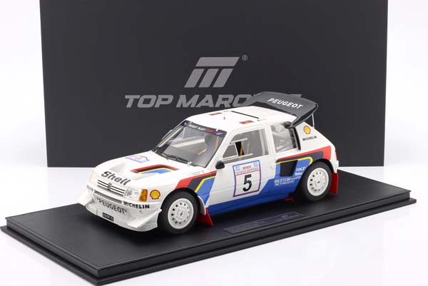 PEUGEOT 205 TURBO 16 E2 #5 WINNER ACROPOLIS RALLYE 1986 KANKKUNEN, PIIRONEN / ПЕЖО 205 ТУРБО 16 E2 ПОБЕДИТЕЛЬ АКРОПОЛИС РАЛЛИ КАНККУНЕН ПИИРОНЕН — фото 3