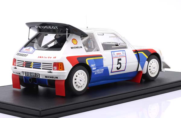 PEUGEOT 205 TURBO 16 E2 #5 WINNER ACROPOLIS RALLYE 1986 KANKKUNEN, PIIRONEN / ПЕЖО 205 ТУРБО 16 E2 ПОБЕДИТЕЛЬ АКРОПОЛИС РАЛЛИ КАНККУНЕН ПИИРОНЕН — фото 2