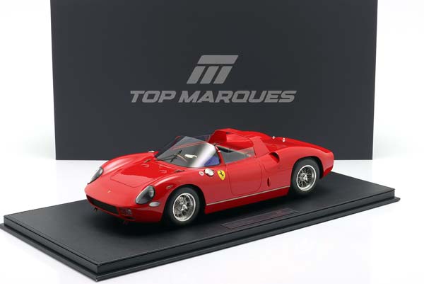 FERRARI 250 P SPIDER 3.0 V12 STREET VERSION 1963 RED / ФЕРРАРИ 250 СПАЙДЕР 3 V12 ДОРОЖНАЯ ВЕРСИЯ КРАСНЫЙ — фото 3