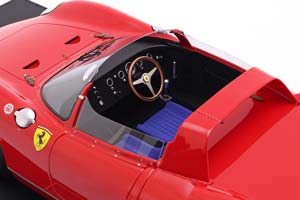 FERRARI 250 P SPIDER 3.0 V12 STREET VERSION 1963 RED / ФЕРРАРИ 250 СПАЙДЕР 3 V12 ДОРОЖНАЯ ВЕРСИЯ КРАСНЫЙ — фото 5