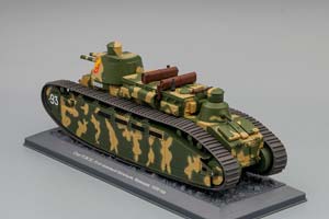 CHAR 2C ФРАНЦИЯ 1939Г., (ТАНКИ ЛЕГЕНДЫ МИРОВОЙ БРОНЕТЕХНИКИ #17) — фото 4