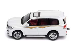 TOYOTA LAND CRUISER LC200 2016 WHITE  / ТОЙОТА ЛАНД КРУИЗЕР ЛС200 БЕЛЫЙ (ДЛИНА 7-10 СМ) — фото 4