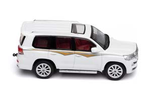 TOYOTA LAND CRUISER LC200 2016 WHITE  / ТОЙОТА ЛАНД КРУИЗЕР ЛС200 БЕЛЫЙ (ДЛИНА 7-10 СМ) — фото 5