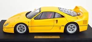 FERRARI F40 HIGH END RESIN MODEL 1987 YELLOW — фото 3