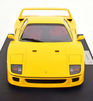 FERRARI F40 HIGH END RESIN MODEL 1987 YELLOW — фото 4