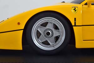 FERRARI F40 HIGH END RESIN MODEL 1987 YELLOW — фото 6