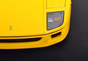 FERRARI F40 HIGH END RESIN MODEL 1987 YELLOW — фото 9