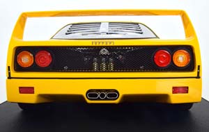 FERRARI F40 HIGH END RESIN MODEL 1987 YELLOW — фото 10