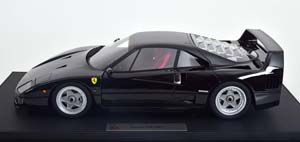FERRARI F40 HIGH END RESIN MODEL 1987 BLACK — фото 3
