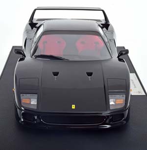 FERRARI F40 HIGH END RESIN MODEL 1987 BLACK — фото 4