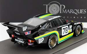 PORSCHE 935K3 COKE RACING BP N78 5TH 24H LE MANS 2ND CLASS 1982 D.SNOBECK - F.SERVANIN - R.METGE, BLACK YELLOW — фото 2