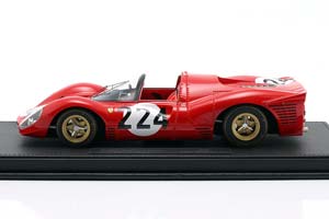 FERRARI 330 P4 SPYDER #224 TARGA FLORIO 1967 VACCARELLA, SCARFIOTTI / ФЕРРАРИ 330 P4 СПАЙДЕР ТАРГА ФЛОРИО ВАККАРЕЛЛА СКАРФИОТТИ — фото 4