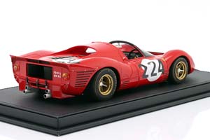 FERRARI 330 P4 SPYDER #224 TARGA FLORIO 1967 VACCARELLA, SCARFIOTTI / ФЕРРАРИ 330 P4 СПАЙДЕР ТАРГА ФЛОРИО ВАККАРЕЛЛА СКАРФИОТТИ — фото 2