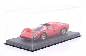 FERRARI 330 P4 SPYDER STREET VERSION 1967 RED / ФЕРРАРИ 330 P4 СПАЙДЕР ДОРОЖНАЯ ВЕРСИЯ КРАСНЫЙ — фото 6