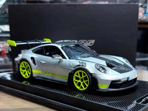 PORSCHE 911 (992.1) GT3RS WEISSACH PACKAGE GT SILVER METALLIC / ПОРШЕ 911 992.1 GT3 RS ПАКЕТ WEISSACH СЕРЕБРИСТЫЙ — фото 3