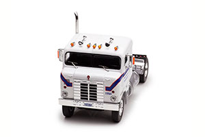 KENWORTH BULLNOSE ROSS MACKIE TRANSPORT 1950 WHITE/BLUE — фото 3