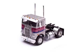 FREIGHTLINER COE 1976 SILVER/DECORATED