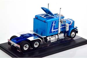 PETERBILT 359 1973 METALLIC LIGHT BLUE/DECORATED — фото 2