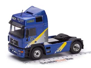 MAN F2000 19.463 BIG BLUE EDITION 1996 METALLIC BLUE СЕДЕЛЬНЫЙ ТЯГАЧ — фото 12