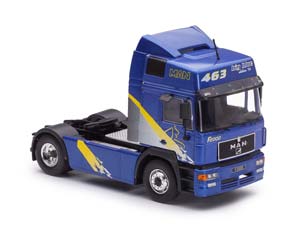 MAN F2000 19.463 BIG BLUE EDITION 1996 METALLIC BLUE СЕДЕЛЬНЫЙ ТЯГАЧ — фото 4