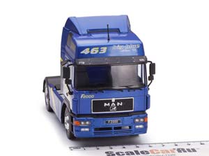 MAN F2000 19.463 BIG BLUE EDITION 1996 METALLIC BLUE СЕДЕЛЬНЫЙ ТЯГАЧ — фото 6