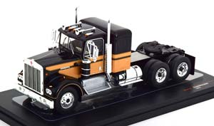 KENWORTH W900 TOWING VEHICLE 1976 BLACK CREME