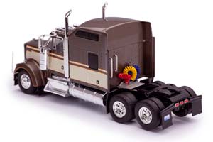 KENWORTH W900 1990 BROWN METALLIC/BEIGE — фото 3