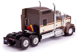 KENWORTH W900 1990 BROWN METALLIC/BEIGE — фото 4