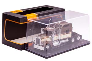 KENWORTH W900 1990 BROWN METALLIC/BEIGE — фото 9