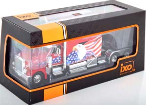 PETERBILT 379 CUSTOM 2002 RED WHITE BLUE — фото 3