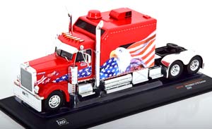 PETERBILT 379 CUSTOM 2002 RED WHITE BLUE