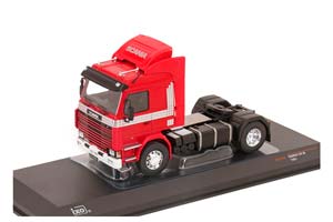 SCANIA 142M 1981 RED SILVER