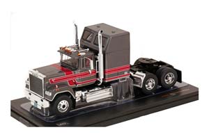 MACK SUPERLINER 1985 GREY METALLIC/RED