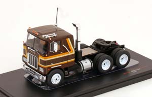 MACK SERIE F TOWING VEHICLE 1977 BROWN YELLOW