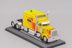 PETERBILT 379 CUSTOM 2002 YELLOW/DECORATED — фото 4