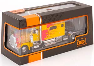 PETERBILT 379 CUSTOM TOWING VEHICLE 2002 YELLOW RED — фото 3