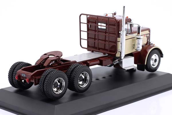 PETERBILT 281 SZM YEAR1955 DARK BROWN / BEIGE / ПЕТЕРБИЛТ 281 СЕДЕЛЬНЫЙ ТЯГАЧ ТЕМНЫЙ КОРИЧНЕВЫЙ БЕЖЕВЫЙ — фото 2