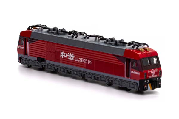 ЭЛЕКТРОВОЗ ШЕСТИОСНЫЙ ПАССАЖИРСКИЙ КЖД HXD3D-30018 «ГАРМОНИЯ» 2012 КРАСНЫЙ (ДЛИНА МОДЕЛИ 19 СМ, БЕЗ УПАКОВКИ) — фото 2