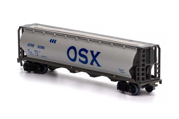 ГРУЗОВОЙ ВАГОН-ХОППЕР ATSF 31568 “OSX” КЖД 2000 (ДЛИНА МОДЕЛИ 19 СМ, БЕЗ УПАКОВКИ) — фото 2