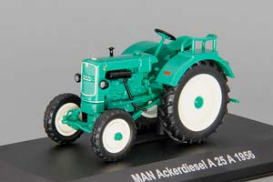 MAN ACKERDIESEL A25 A (1956), ТРАКТОРЫ 75, GREEN