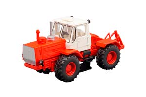 TRACTOR T-150K (USSR RUSSIA) RED/WHITE | Т-150К ТРАКТОРЫ #127