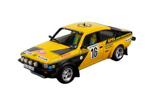 OPEL KADETT GT/E №16 RALLY MONTECARLO (1976) W.ROHRL - J.BERGER, YELLOW BLACK