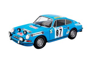 PORSCHE 911L COUPE (NIGHT VERSION) №87 RALLY TAP (1971) G.SALVI - J.ARNAUD, LIGHT BLUE