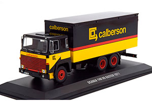SCANIA 140 V8 CALBERSON 1971 BLACK/YELLOW