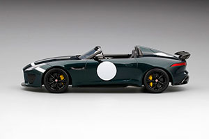 JAGUAR F-TYPE ECURIE ECOSSE SPIDER N 7 PROJECT BRITISH RACING 2015 GREEN LIMITED EDITION 999 PCS — фото 3
