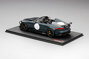 JAGUAR F-TYPE ECURIE ECOSSE SPIDER N 7 PROJECT BRITISH RACING 2015 GREEN LIMITED EDITION 999 PCS — фото 7
